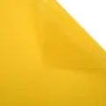 Monochrome yellow tissue paper for flower wrapping and gift packaging, lightweight translucent. - 40 Pieces/Pack / Turmeric