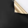 Carta da regalo per fiori bifacciale nera e oro per splendidi bouquet floreali. - 20 Pezzi/Confezione (58x58cm) / Nero + Oro