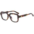Gafas retro cuadradas con filtro luz azul hombre mujer, montura gruesa carey de moda. - Tortoise