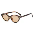 Modische Schildpatt Katzenauge Sonnenbrille für Damen, UV-Schutz Vintage Brille Hauptbild. - Schildpatt Rahmen Tee Gläser