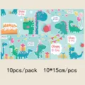 Cute cartoon dinosaur birthday greeting cards set 10pcs 10x15cm wall decor postcards - Cute Dinosaur Birthday Cards