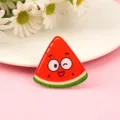 Süße Cartoon Wassermelone Acryl Brosche lustige Frucht Anstecknadel DIY Kleidung Tasche Geschenk - Wassermelonen Stil (A1447)