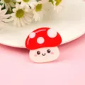Süße Cartoon Pilz Acryl Brosche Anstecknadel DIY Zubehör für Kleidung Tasche Dekoration. - Roter Pilz Stil (A1449)