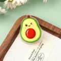 Niedlicher Cartoon Avocado Acryl Clip für Snacks Siegelung Bürobedarf und Notizen Halter. - Avocadoform (P288)