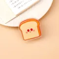 Süßer Cartoon Brot Acryl Clip für Snacks und Notizen, langlebiges multifunktionales Werkzeug. - Toastbrot-Stil (P268)
