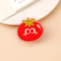 Süßer tomatenförmiger Acryl PP Clip für Snack Versiegelung und Notizpapier Halterung Dekor. - Tomatenform (P272)