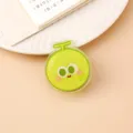 Niedlicher Melonen Acryl Clip, bezaubernder Snack Verschlussclip und Zettelklammer. - Honigmelonenform (P279)