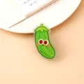 Süßer Cartoon Gurke Acryl Clip, vielseitiger Snack Verschlussclip und Notizenklammer. - Gurkenform (P282)