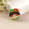 Süßer Acryl Cartoon Hund Memo Clip, doppelseitiges niedliches 디자인, perfekt für Schreibtisch. - Clown Katze Stil (P249)