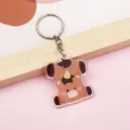 Cute cartoon horse acrylic keychain bag pendant student backpack cute key ring accessory - Pony Pendant Style 2 (B395)