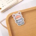 Cute cartoon astronaut acrylic brooch badge pin for backpack clothes aesthetic accessories gifts - Astronaut Girl (A1349)