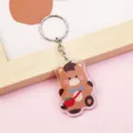 Simatico portachiavi in acrilico con pony cartone animato pendente borsa stile anime. - Stile Ciondolo Pony 6 (B399)