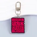 Acryl Schlüsselanhänger Lustige Zitate Tasche Anhänger Personalisierter Schlüsselbund - Burger & Milchtee (B286)