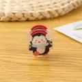 Süßer Cartoon Pinguin Acryl Notizclip Büro Schreibwaren Snack Dosen Clip Schreibtisch Deko - Code P244