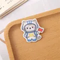 Cute astronaut cat acrylic brooch badge variant, perfect cartoon accessory for students and gifts. - Astronaut Cat Variant (A1354)
