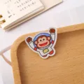 Cute cartoon astronaut monkey acrylic brooch badge pin for students and kids fashion accessories gift - Astronaut Gorilla (A1357)