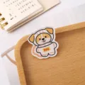 Cute cartoon astronaut dog acrylic brooch pin, lovely backpack badge accessory for students. - Space Dog (A1358)