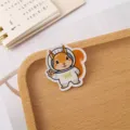 Cute astronaut squirrel acrylic brooch badge for backpack clothes decoration and gifts. - Astronaut Squirrel (A1359)
