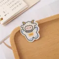 Cute cartoon astronaut acrylic brooch badge pin, lovely space sheep design for student gift. - Space Sheep (A1362)