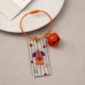 Llavero de acrílico de cachorro lindo con campana colgante de bolsa de dibujos animados - Llavero Cachorro (B356)
