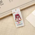 Cute cartoon bear acrylic keychain variant, perfect backpack pendant and accessory. - DIY Bear Tag (B370 Style) / Single Piece (Without Loop)