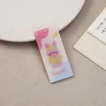Llavero de acrílico con diseño de conejo de dibujos animados lindo colgante personalizado - Placa Perforada de Conejo (DIY Sin Hebilla) / Solo Placa de Acrílico