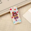 Cartoon cute bear acrylic keychain pendant bag ornament stylish accessory for daily use. - DIY Clown Bear Tag (B373 Style) / Single Piece (Without Loop)