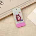 Custom acrylic cartoon bear keychain bag pendant cute student accessory gift key ring charm - DIY Music Bear Tag (B375 Style) / Single Piece (Without Loop)