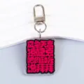 Llavero acrílico gracioso con cita divertida, colgante de bolso humorístico regalo. - Adiós a la Grasa (B287)