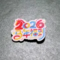 2026 Nouvel An Chinois cheval thème acrylique broche mignon badge cadeau de vacances accessoire - 2026 Année Du Cheval Fortune (X07)