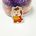 Cute cartoon horse acrylic brooch, Year of the Horse badge accessory, unique festival gift. - New Year Horse (X29)