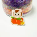 Cute cartoon horse acrylic brooch creative badge holiday gift accessory lovely apparel decoration - New Year Horse (X30)