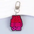 Llavero de acrílico con cita divertida, colgante bonito antiestrés para decoración de bolso. - Ladrón de Felicidad (B291)