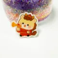 Cute cartoon horse acrylic brooch festive creative badge accessory cute holiday gift - New Year Horse (X35)