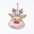 Christmas reindeer hanging decoration cute cartoon elk pendant for holiday home party decor - Deer Head Pendant