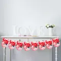 San Valentin bandera papel guirnalda romantica pareja fiesta decoracion colgante - Estilo Bandera Publicitaria LOVE QRLQ-03