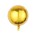 18-inch round gold foil balloon for birthday party wedding festival holiday event decoration layout. - 18 Inch (Q13G) / Gold