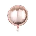 18-Zoll roségoldener runder Folienballon für Geburtstag Hochzeit Party Feier Dekoration Layout - Roségold