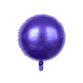 18 Zoll runder lila Folienballon für Geburtstag Hochzeit Party Fest Deko Event Einrichtung - Lila