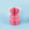Pink paper honeycomb bear table centerpiece decoration for birthday party baby shower - Small Honeycomb Bear (HW-B02SP) / Pink