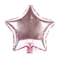 Pink Star Foil Balloon Metallic Mylar Balloons for Birthday Wedding Party Decor 18 Inch - Rose Gold