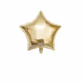 Light gold star foil balloon for birthday wedding party decoration celebration and events. - Star Foil Balloon (Q11LG) / 18 Inch / Light gold