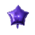 Purple star foil balloon 18 inch for birthday party wedding decoration festive supplies - Purple