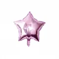 Purple star foil balloon for birthday party wedding decoration, metallic balloon variant. - Light Purple