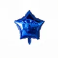 Blue star foil balloon 18 inch metallic party decoration for birthday wedding and festival. - Dark Blue