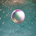 Sfera specchi disco festa matrimonio palco decorazione sospesa vetro palla disco riflettente - Sfera Rotonda Iridescente PET / 40CM
