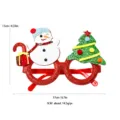 Christmas decorative glasses with cute snowman and tree design for festive holiday party. - Christmas Snowman and Tree Glasses (CHYJ-85)
