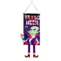Pancarta colgante de Halloween decoracion fiesta bandera de pared de vampiro - Estilo Vampiro (WS-JGQ13)
