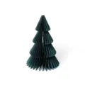 Albero di Natale in carta a nido d'ape verde scuro per decorazione natalizia. - Albero a nido d'ape da 25 cm a 4 strati (fibbia magnetica) / Verde