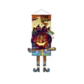 Banner colgante de Halloween decoración de calabaza divertida espantapájaros fiesta bandera - Estilo Espantapájaros Calabaza (WS-JGQ15)